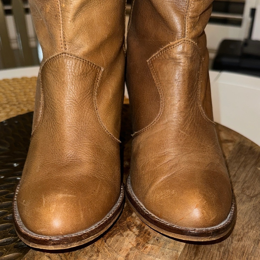 Steve Madden Brown Heeled Boots - Picture 6 of 11